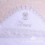 Terry Christening Blanket Tradition white 77008