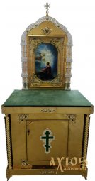 Altar kiot with an icon 205x80x100 cm - фото