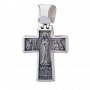 The cross «Crucifixion», silver 925 with blackening, 55x35mm, O 131924
