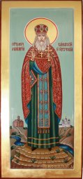 Pissanaya Measured icon of St. Macarius Ovruch - фото