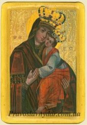 Icon Krehivska (Verhratskaya) Virgin XVII century - фото