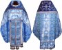 Priest Vestments, Embroidered on brocade, shoulders embroidered on velvet R040m
