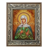 The Amber Icon of Saint Ariadne 30x40 cm