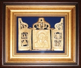 Icon of Kazan Mother of God with miniatures