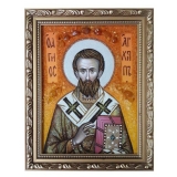 The Amber Icon of Saint Arkhipp 80x120 cm