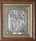 Icon of St. Arseny and Prince Michael