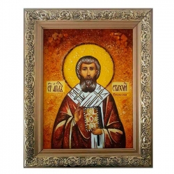 Amber Icon Holy Apostle Stachy 40x60 cm Amber Icon Holy Apostle Stachy 40x60 cm - фото