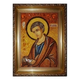 The Amber Icon of St. Philip the Apostle 15x20 cm