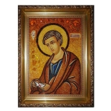 The Amber Icon of St. Philip the Apostle 15x20 cm