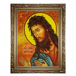 Amber Icon St. John the Baptist 40x60 cm Amber Icon St. John the Baptist 40x60 cm - фото