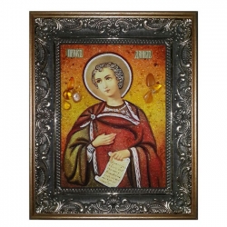 Amber Icon Holy Prophet Daniel 30x40 cm - фото