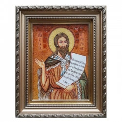 Amber Icon Holy Prophet Elijah 80x120 cm - фото