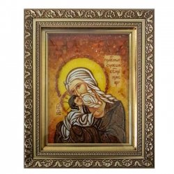 Amber Icon Saint Simeon Epiphany 80x120 cm Amber Icon Saint Simeon Epiphany 80x120 cm - фото