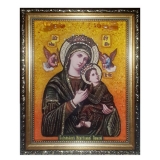 Amber Icon of the Blessed Virgin Relentless Help 60x80 cm