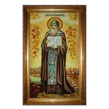 Amber Icon Reverend Joseph of Volokolamsk 80x120 cm