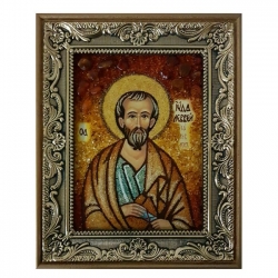 Amber Icon Saint Apostle Levijus Judah 40x60 cm Amber Icon Saint Apostle Levijus Judah 40x60 cm - фото