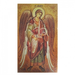 The Amber Icon Saint Michael the Archangel 15x20 cm The Amber Icon Saint Michael the Archangel 15x20 cm - фото