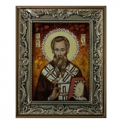The Amber Icon Saint Andrew Cretan 30x40 cm The Amber Icon Saint Andrew Cretan 30x40 cm - фото
