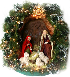 Nativity scenes. Christmas. Resurrection - фото