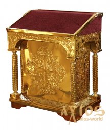 Church Lectern central coinage 85x55x105 cm, non-separable - фото