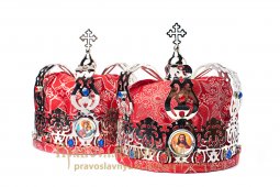 Wedding crowns №1 nickel - фото