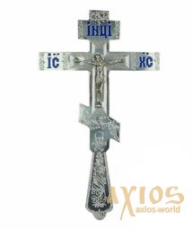 The cross of the altar 8-mikonechny (№ 10) 30x17 cm - фото