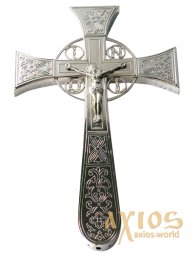 Altar cross Maltese No. 1 nickel  - фото