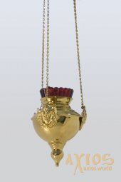 Hanging lamp with cherubs f. 120, electric - фото
