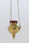 Hanging lamp with cherubs f. 120, electric