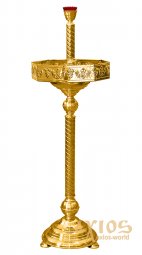 Candlestick for sand (octagonal) straight - фото