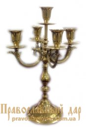 Candlestick for 5 candles (mad.) - фото