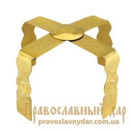 Zvezditsa brass with etched in gilt - фото