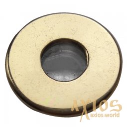 The round reliquary (brass, lacquer), diameter 35 mm - фото