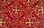 Church thin viscose fabric with crosses (Greece)