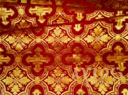 Church fabric, Viscose with crosses (GREECE) - фото