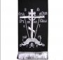 Bookmark for the Gospel Cross of Calvary, dense silk