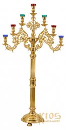 Semi-candlestick №3, with varnishing - фото