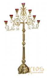 Seven-branched altar candlestick No. 1 electric  - фото