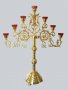 Seven-branched altar candlestick No. 2 1-support