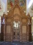 Iconostasis number 1 hand carving, Baroque, 5x4.5 meters, under the gilding