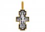 The Cross Of The Crucifixion. The Icon Of The Mother Of God "Mlekopitatel"