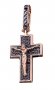 The cross «Crucifixion», gold 585, 30х15mm, О 270045