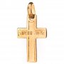 Neck cross, silver 925, with gilding and blackening, 33x16mm, O 131745