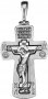 Cross "Indestructible Wall", silver 925°