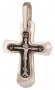 Cross with pearl pendant, 925° sterling silver, pearl