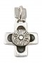Cross "of Korsun", silver 925°, amethyst