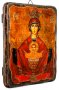 Icon antique Inexhaustible Chalice 13x17 cm Holy Mother of God