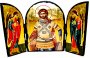Icon Antique Holy Artemius Skladen triple