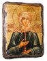 Icon Antique Holy Blessed Xenia of Petersburg 17h23 cm