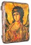 Icon Antique Holy Archangel Gabriel 17h23 cm